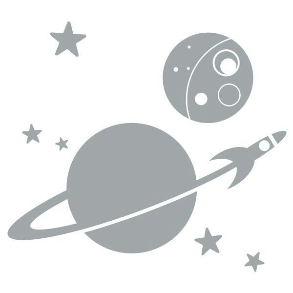 Трафареты планет