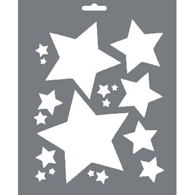 Звёзды шаблоны разных размеров