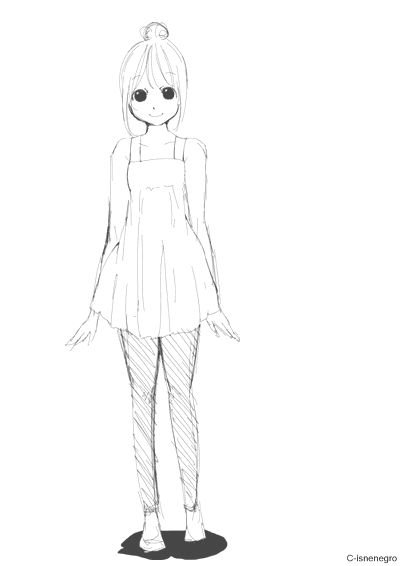 Аниме девочки для срисовки