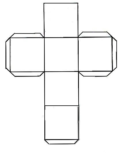 Развертка кубика