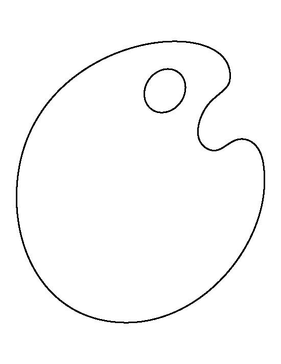 Палитра трафарет