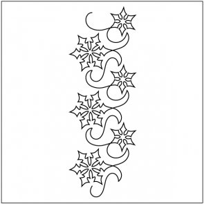 Зимние узоры трафареты для рисования