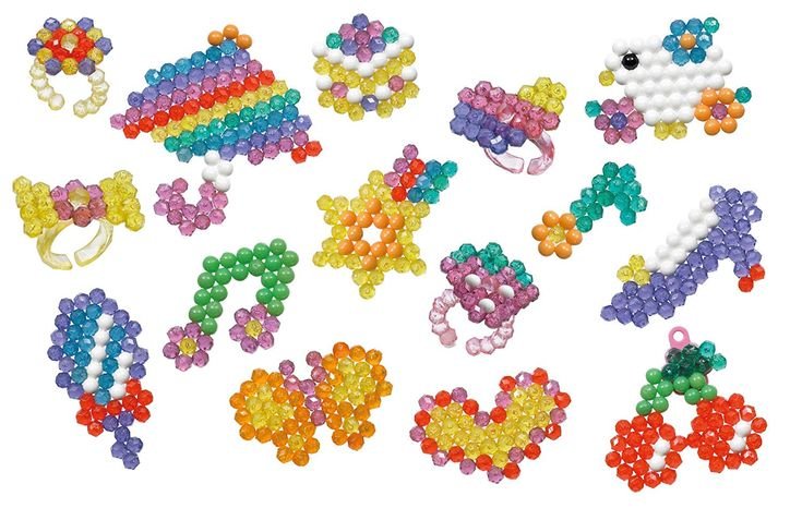 Фигурки Аква Бидс 3д