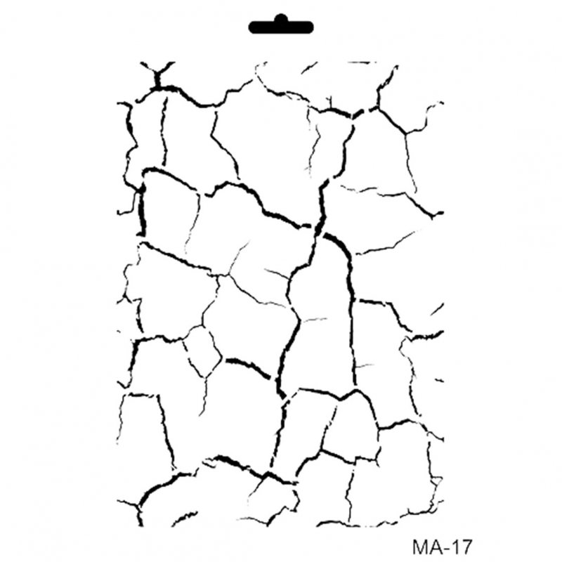 Трафарет трещины