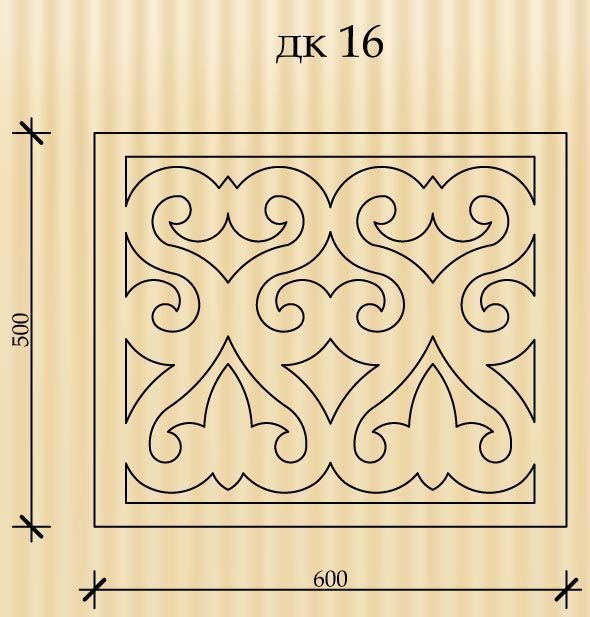 Наличники домовая пропильная резьба чертёж