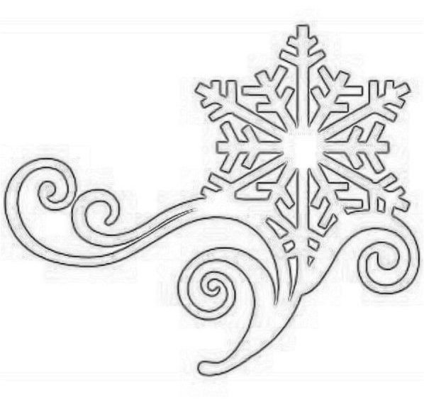 Узоры на окна трафареты