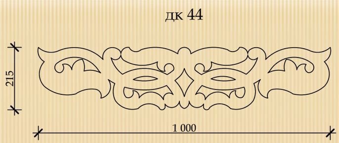 Орнаменты для резьбы по дереву фрезером