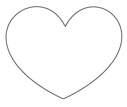 Сердечки картинки шаблоны