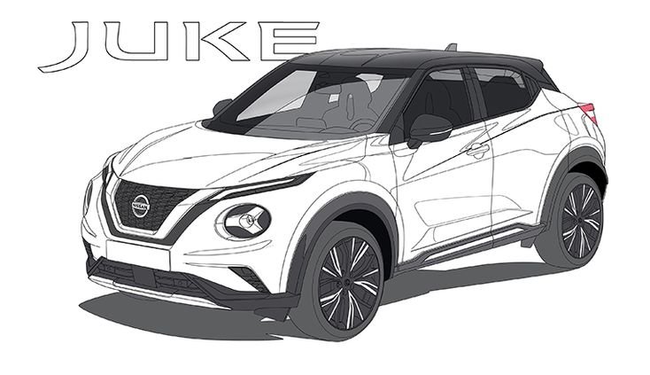 Разукрашка Ниссан Жук