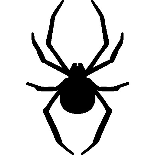 Трафареты пауков