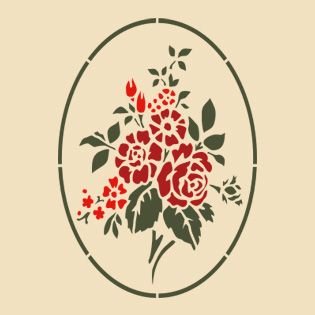 Трафарет Прованс для декорирования