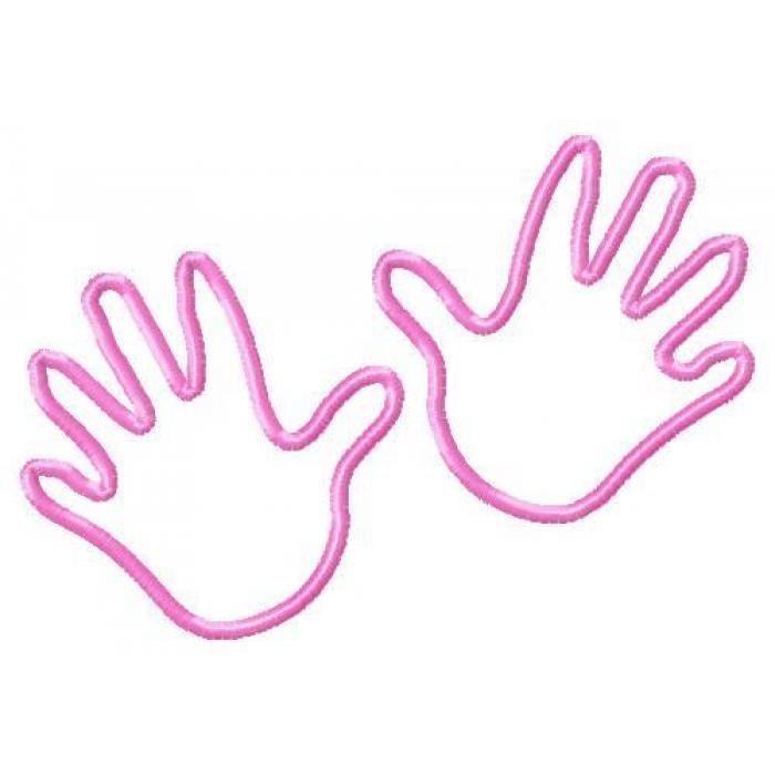 Ладошка розовая