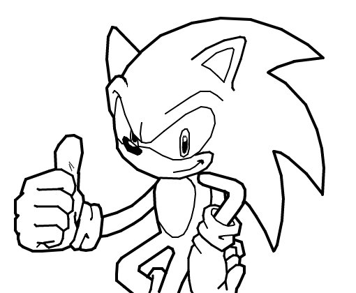 Стикс Соник раскраска