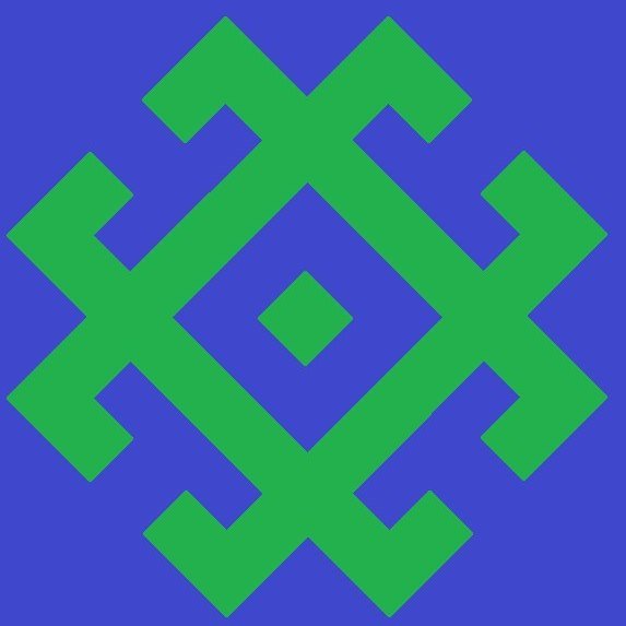 Солярный знак Башкирский орнамент