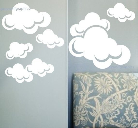 Облака для украшения окон