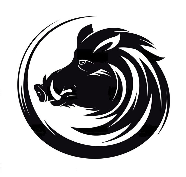 Кабан орнамент