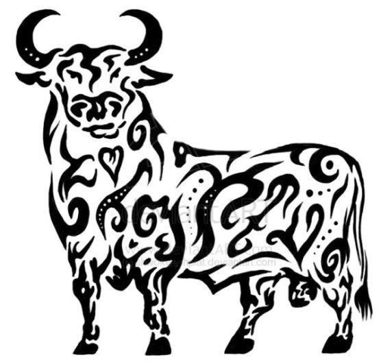 Силуэт быка 2021