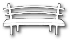 Трафарет лавочки