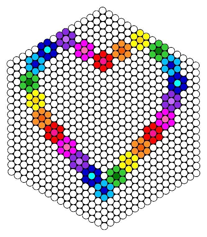 Термомозаика цветочек