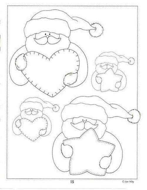 Шаблоны для фетровых игрушек