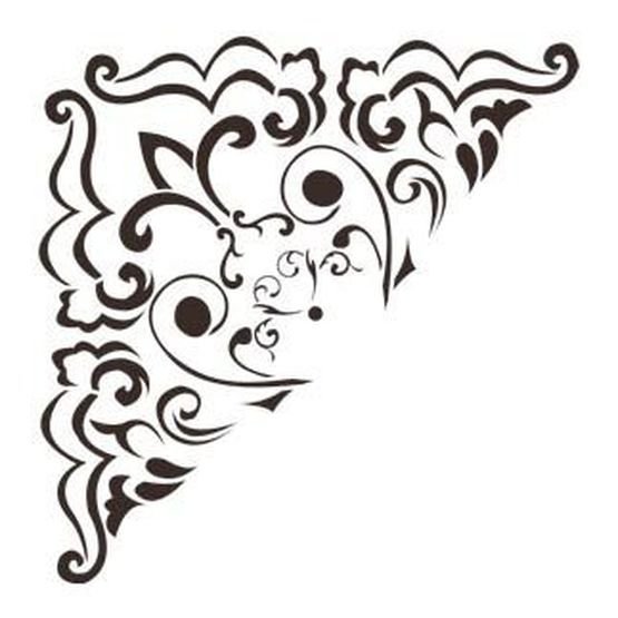 Угловой узор