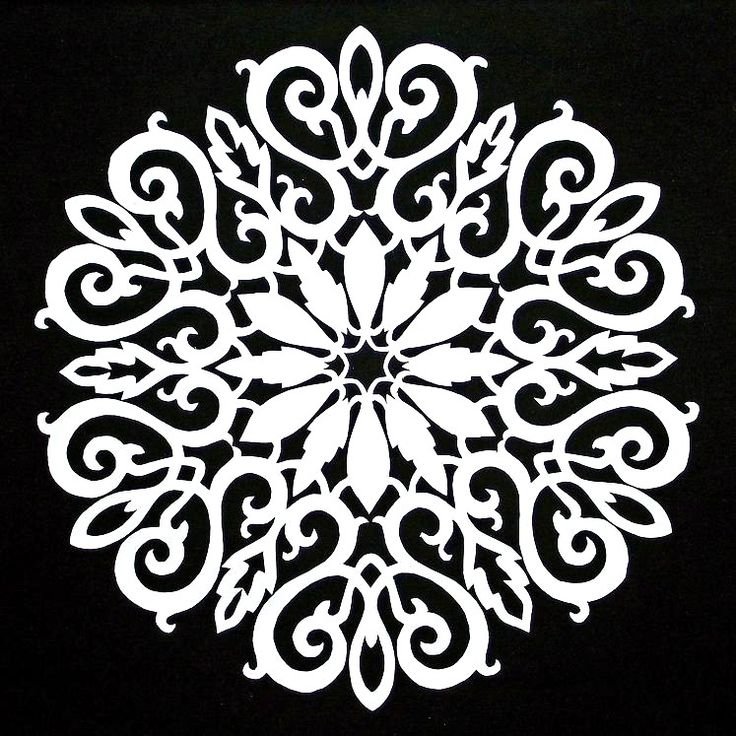 Трафарет ажурный