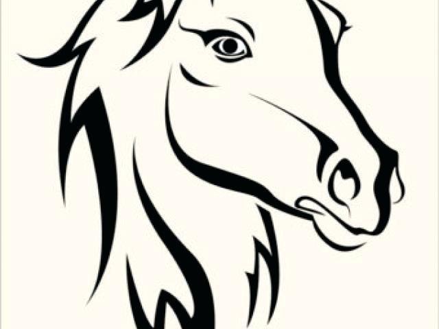 Тату на тему конь