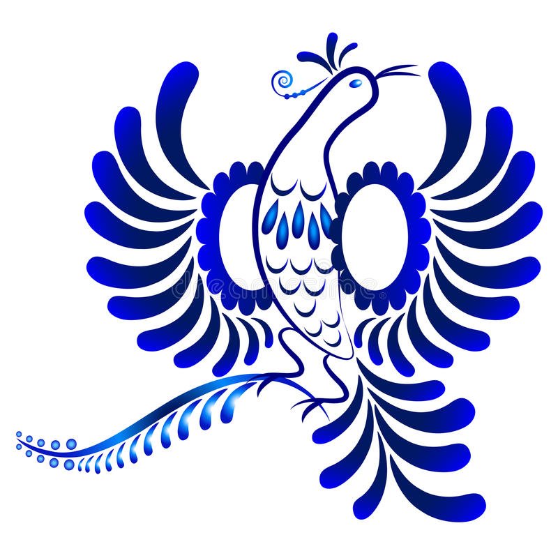 Орнамент птицы