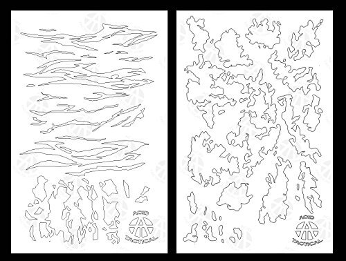 Трафареты для аэрографии