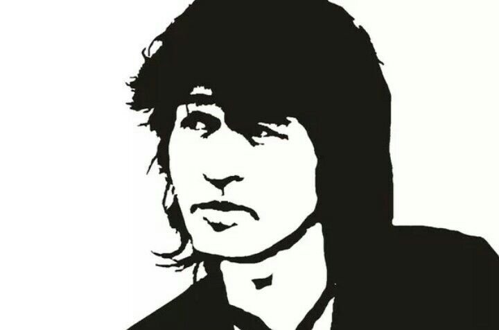 Виктор Цой чб