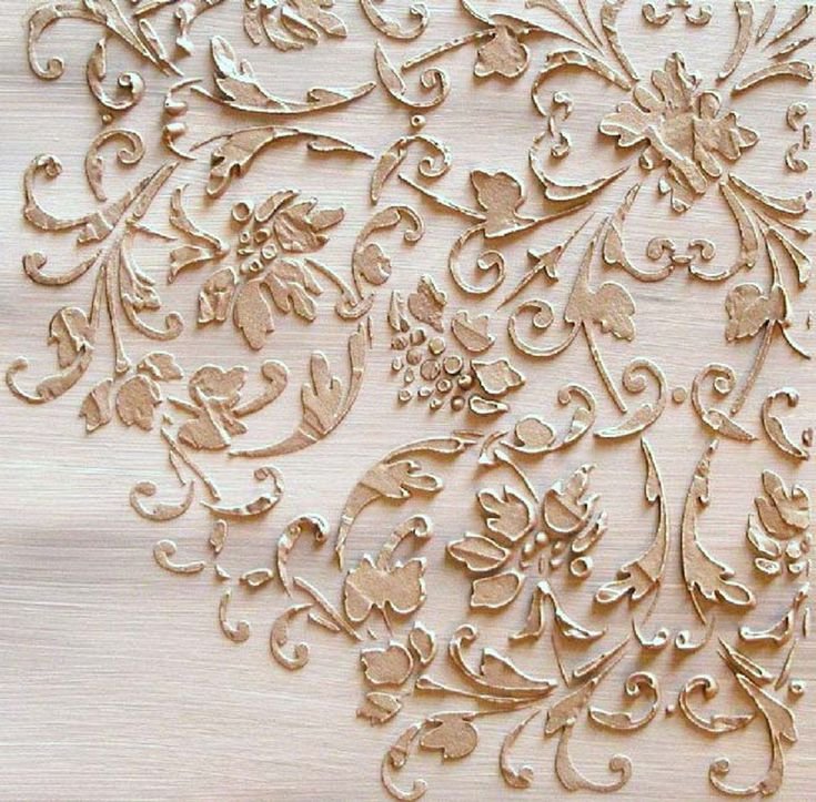 Трафареты для декоративной штукатур