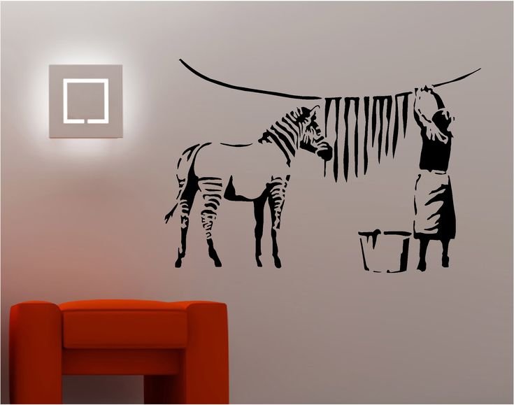 Трафарет картины на стену