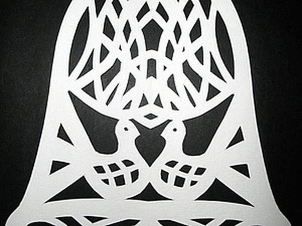 Колокольчики для вырезания из бумаги