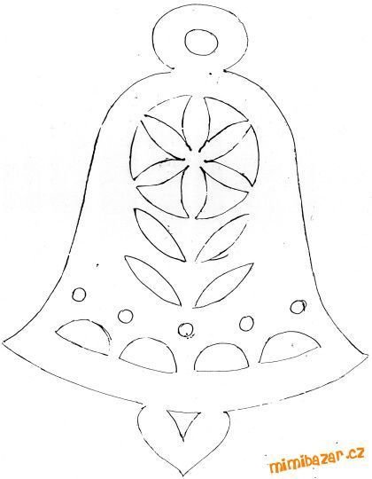 Трафарет "колокольчики"