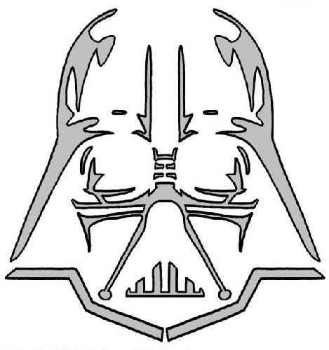 Трафарет Звездные войны на стену