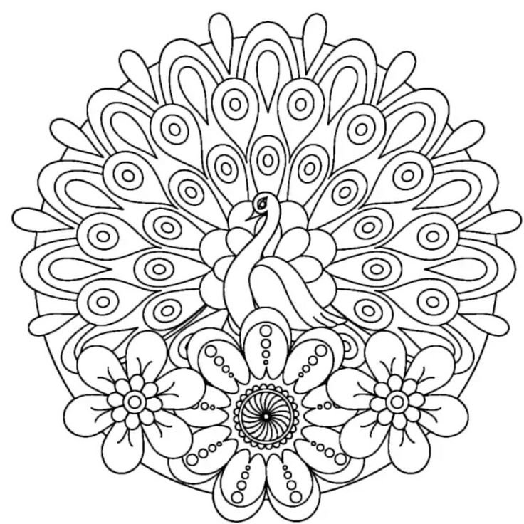 Точечная роспись трафареты