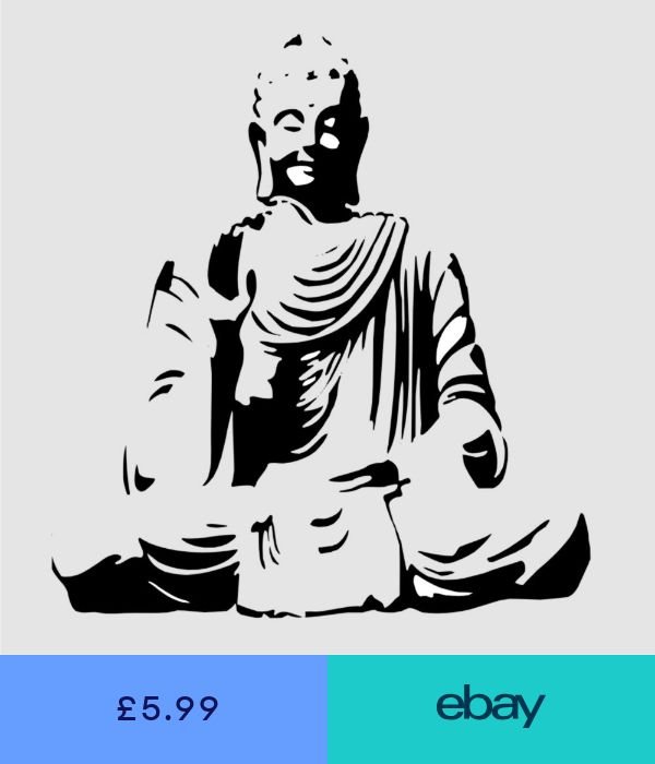 Будда трафарет