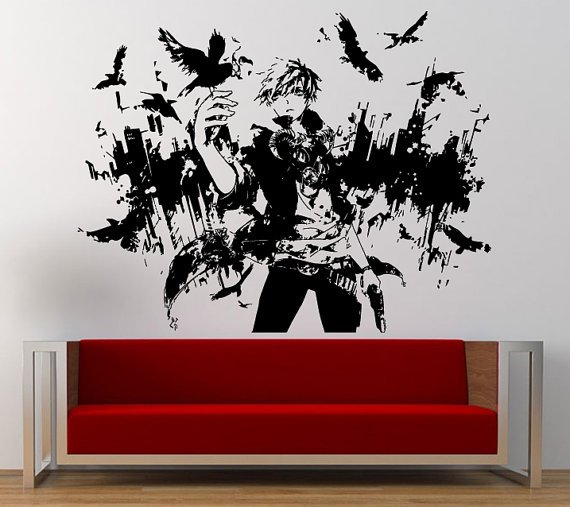 Роспись стен по трафарету