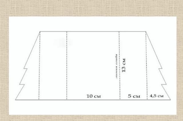 Выкройки для новогодних открыток