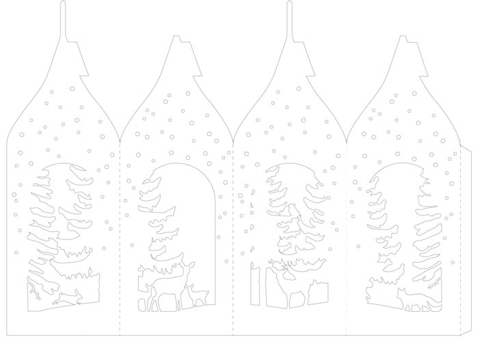 Шаблоны для новогодних поделок