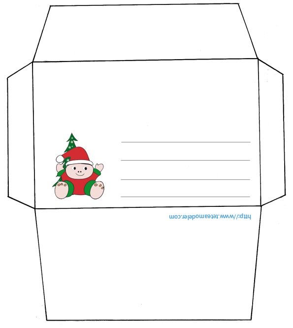 Конверт "новогодний"