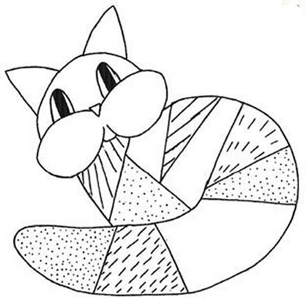 Лоскутная аппликация для дошкольников