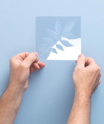 Одноразовые трафареты на самоклеющейся пленке