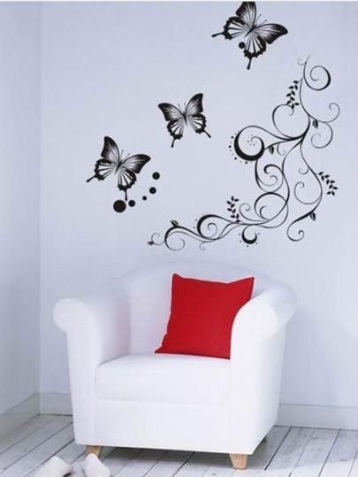 Красивые рисунки на стену в комнате