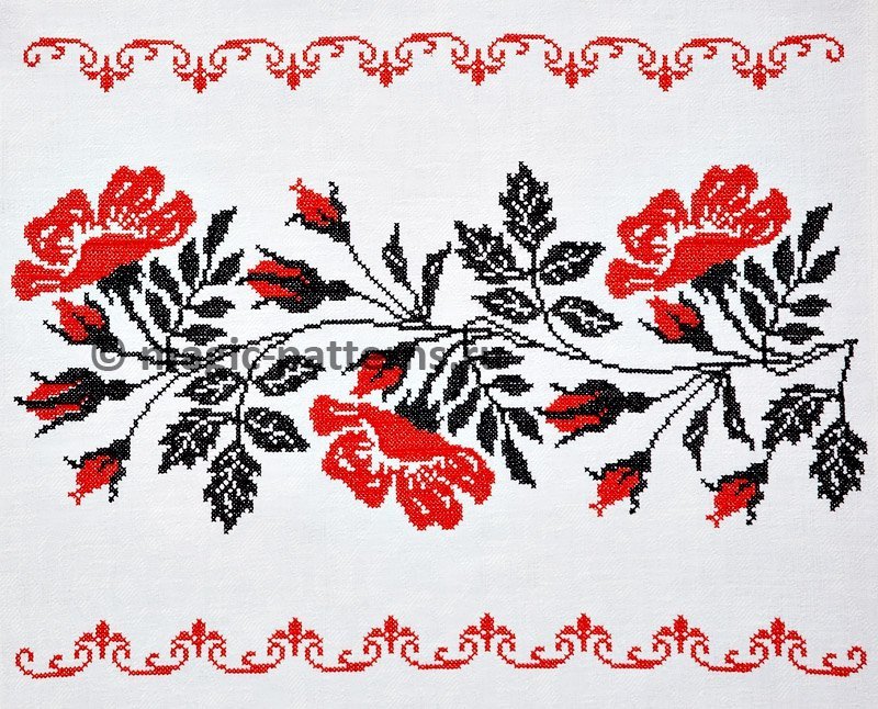 Вышитые рушники