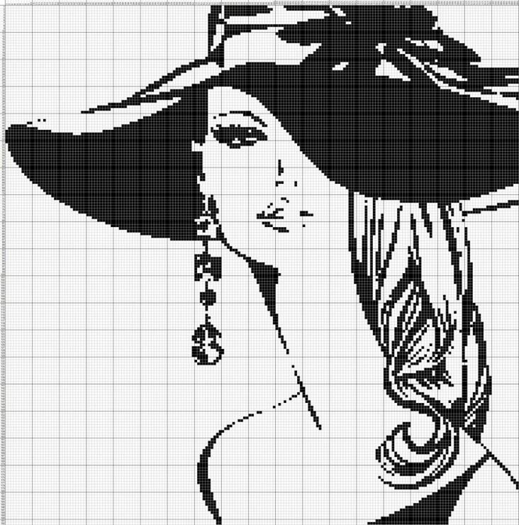 Девушка в шляпе