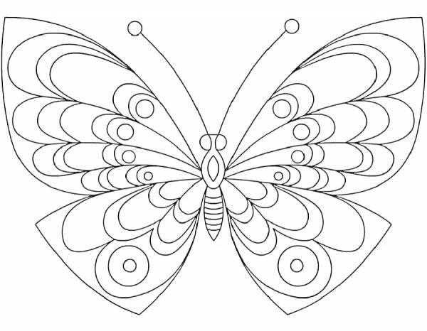 бабочка для квиллинга