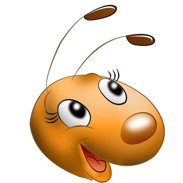 Маска муравья на голову для детей