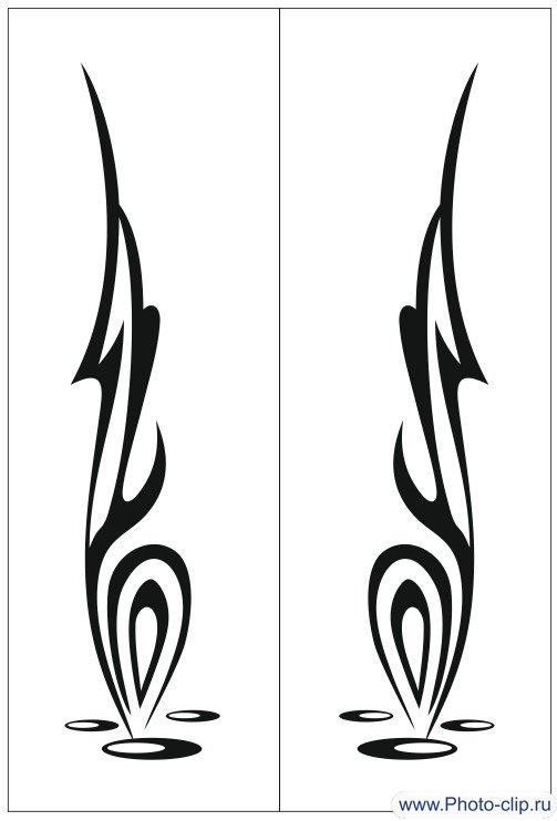 Трафареты для декора абстракция