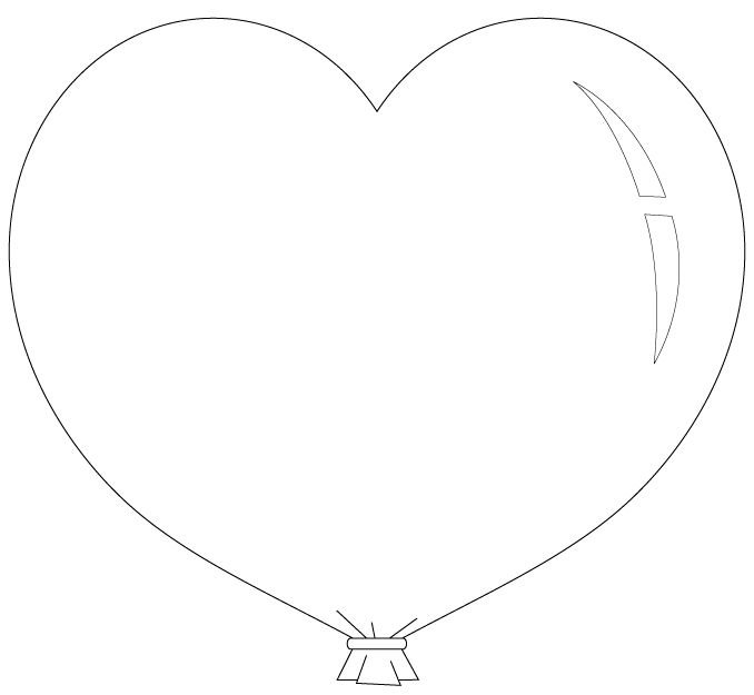 Шарики раскраска